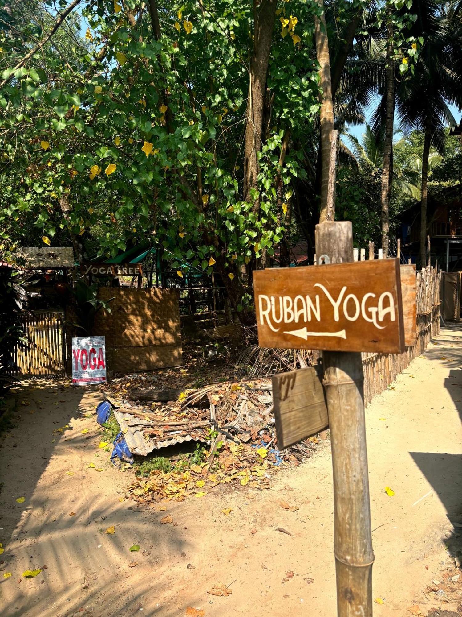 Ruban Yoga Hotel Bãi biển Bãi biển Palolem Ngoại thất bức ảnh